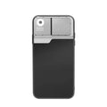 Black silver aluminium alloy mobile phone microscope lens with protective case for iPhone compatibility