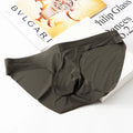 Men's Ice Silk seamless briefs with bullet separation support in multiple colour options