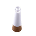 Rechargeable LED bottle cap cork light with plastic shell for holiday decoration