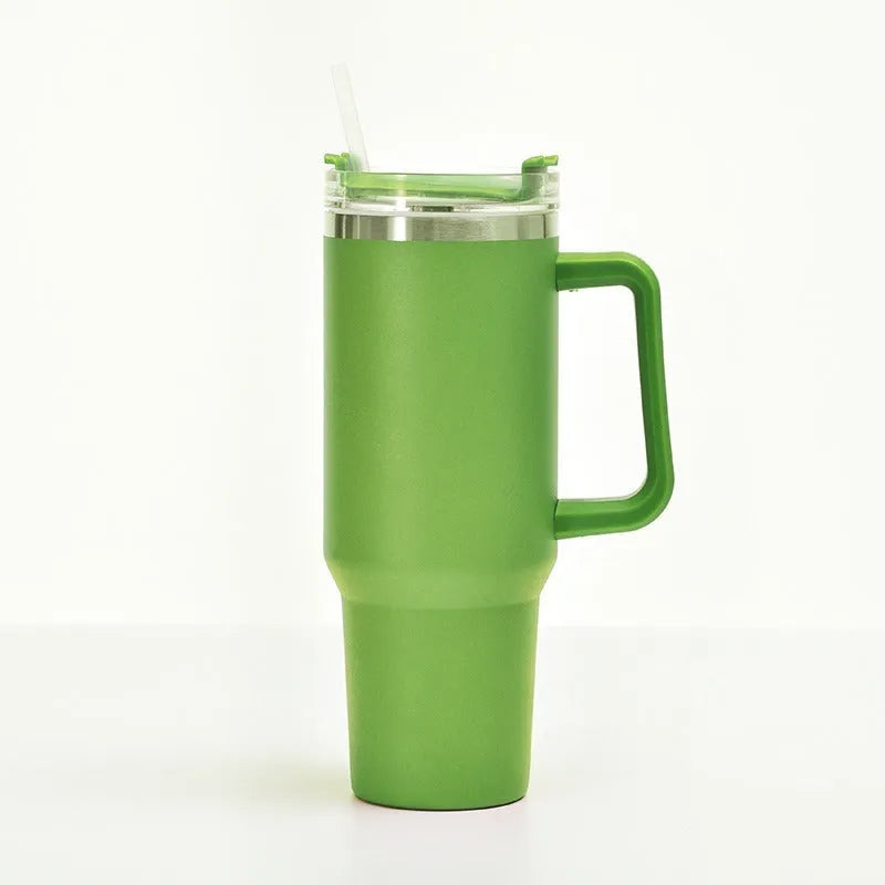304 stainless steel vacuum cup 40oz second generation in black with double-wall insulation