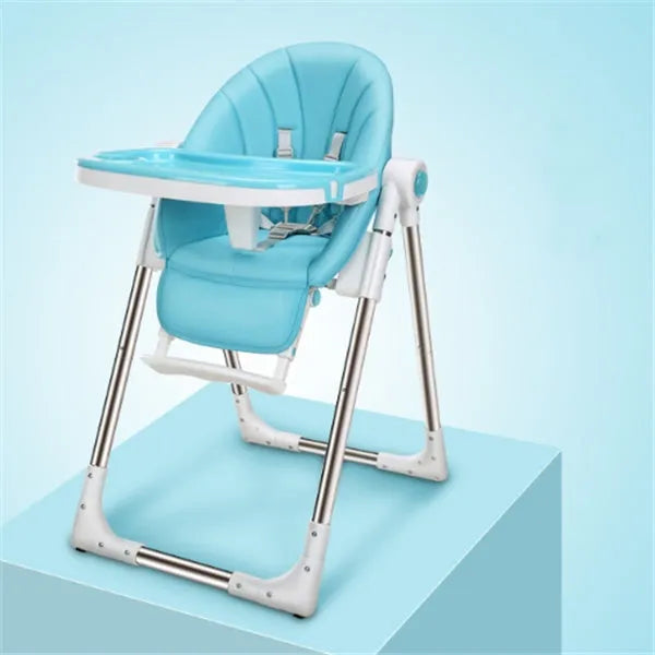 Baby chair for toddlers 24 months plus with grow-up design and eco-friendly waterproof plate, available in pink.