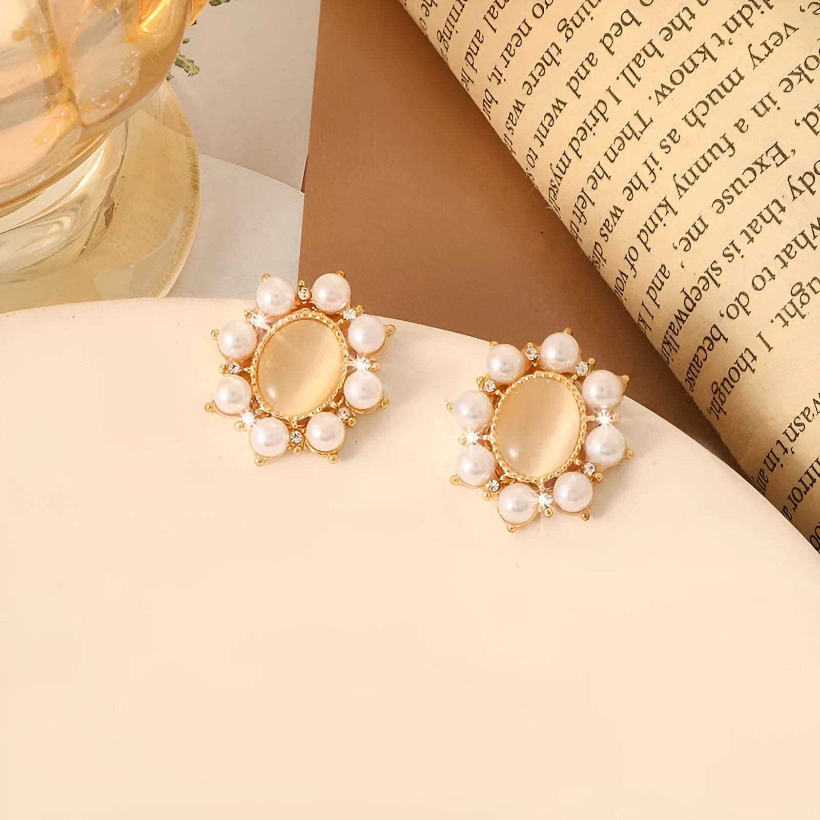 Alloy ZB-43 silver needle hoop earrings pair for Korean fashion, lightweight jewellery, silver finish