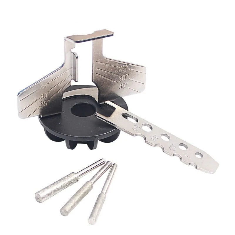 Silver metal chain grinding machine accessory for electric grinder with 20mm length