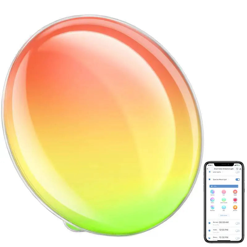 LED colour atmosphere lamp 10W dimmable rechargeable night light with translucent PC shell