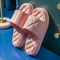 EVA bath slippers with thick sole in various colours for bathroom safety