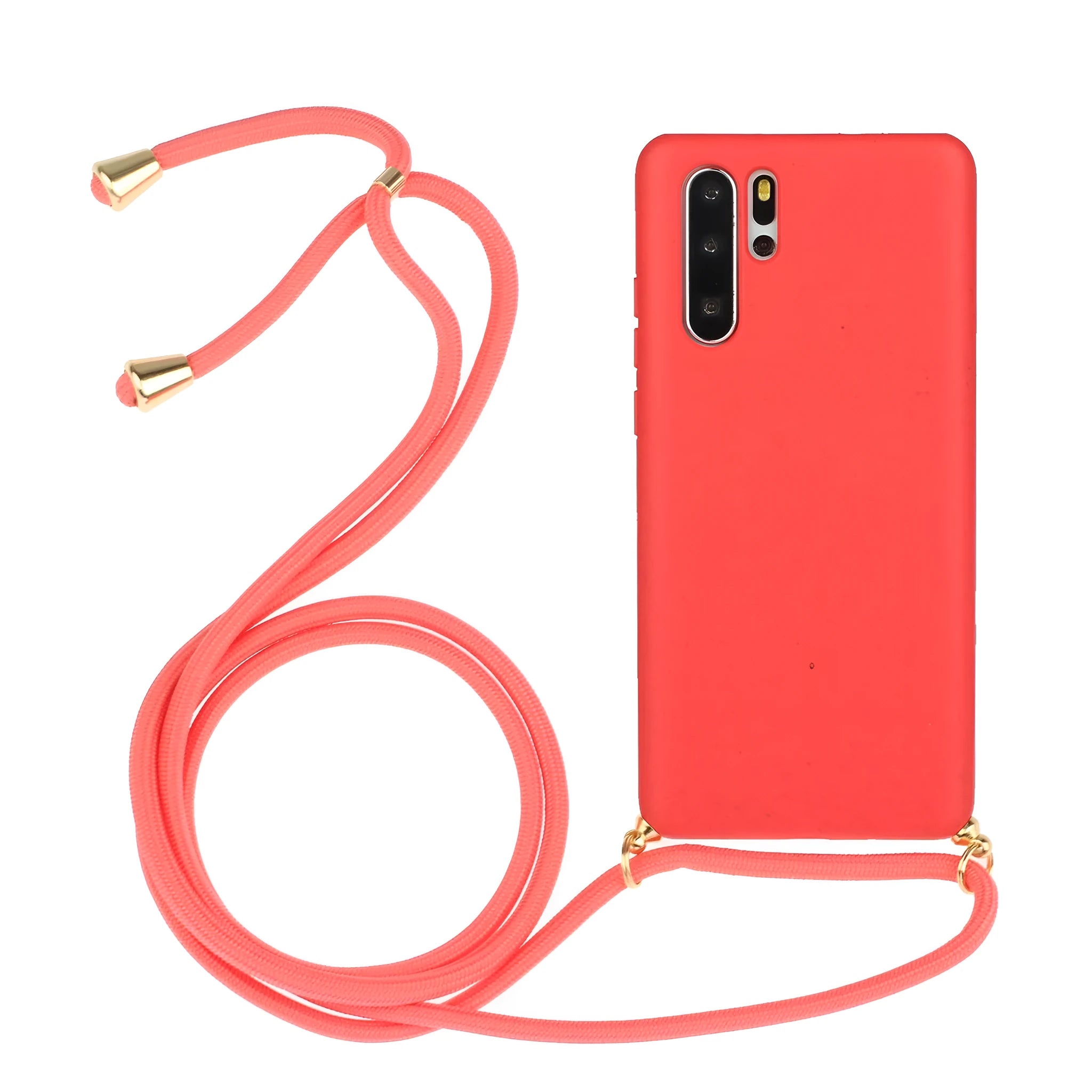 Huawei floral wheat lanyard mobile phone case in TPU for P30 models
