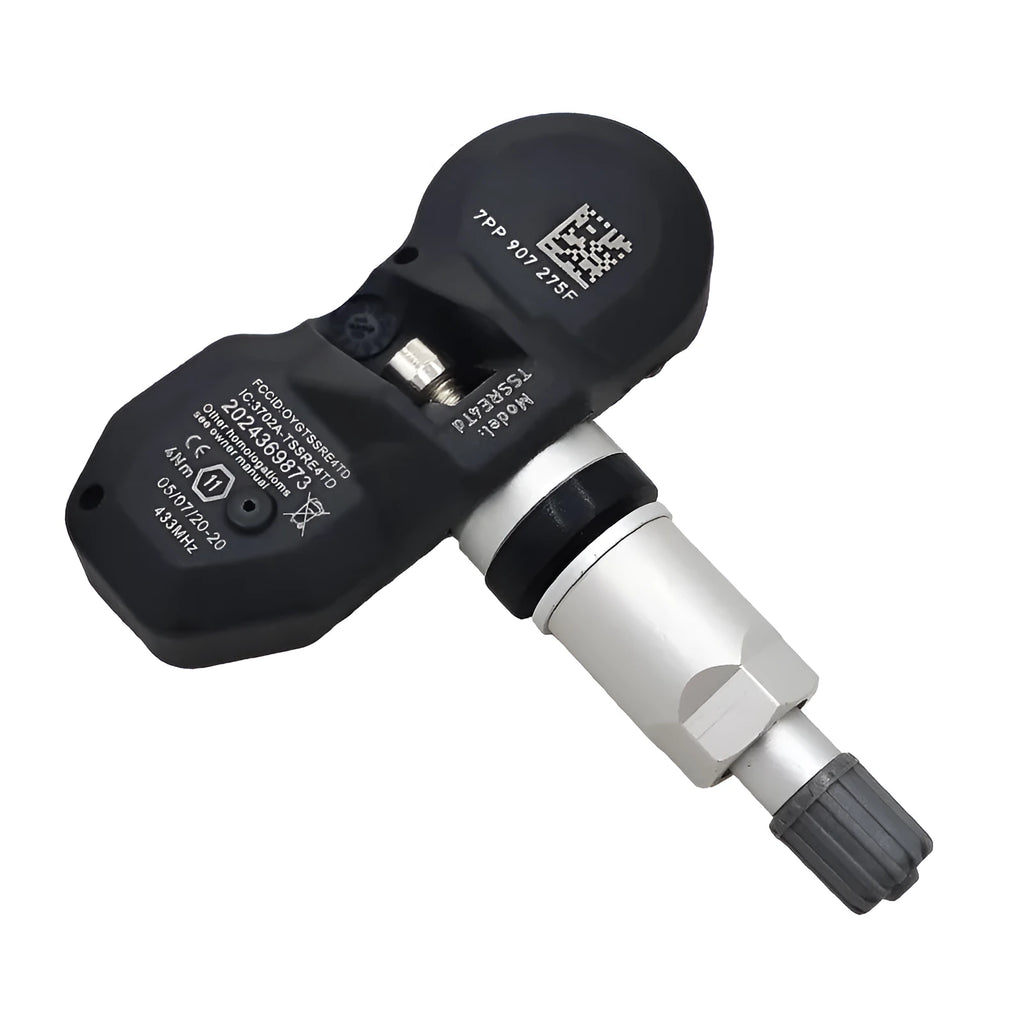 Black Audi tyre pressure monitor sensor replacement part