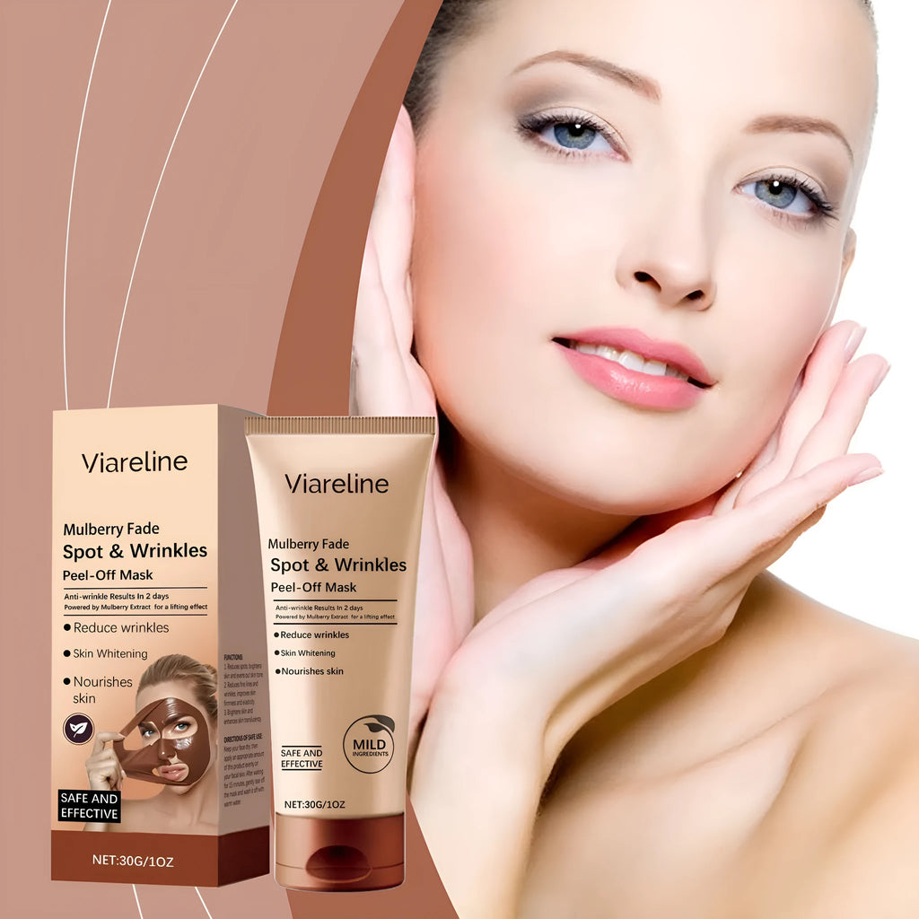 Single sachet of 30g fading wrinkle compact and delicate skin care facial mask