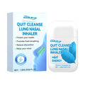 Quit Cleanse Lung Nasal Inhaler device with 1.8ml capacity and nasal aspirator