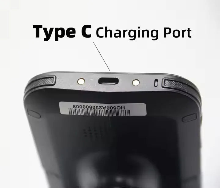 SLP-05 portable Android handheld UHF RFID scanner with removable battery for wireless identification