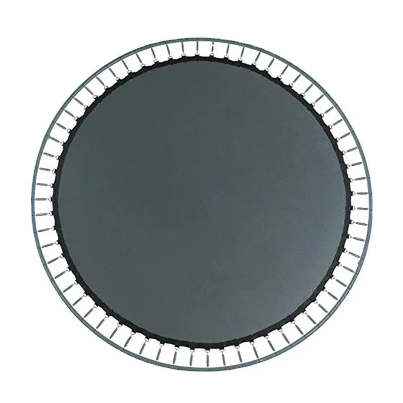 Large round elastic bungee cloth for trampoline safety pad replacement, shown with buckle buttons.