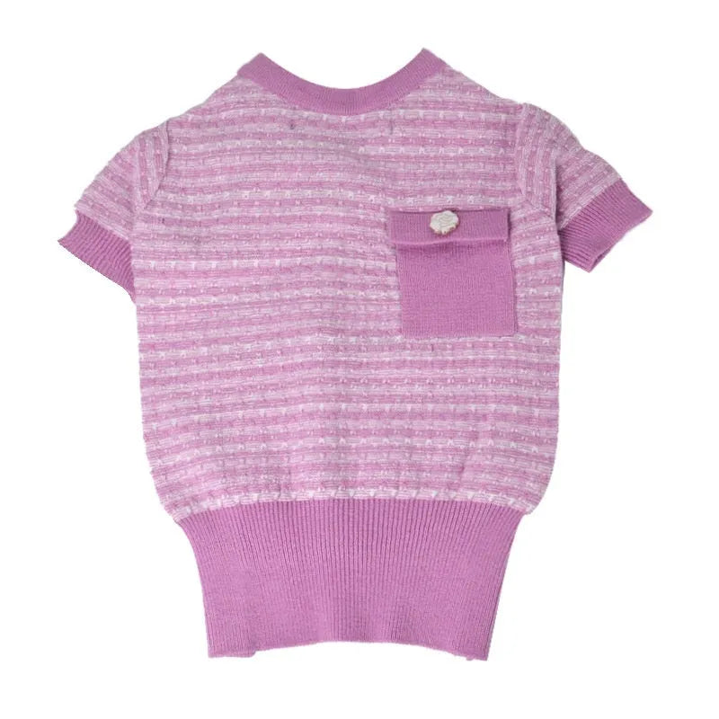 Classic style wool clothing for schnauzer dogs in autumn and winter