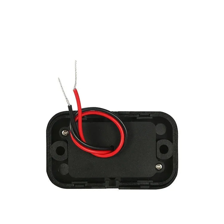 Black original QC3.0 car fast charger with TYPE-C interface showing 36W maximum output
