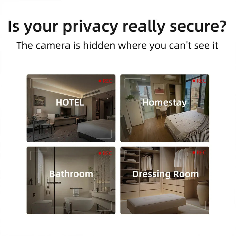 S600 colour compact camera detector with infrared optical lens for 5m hidden camera detection.