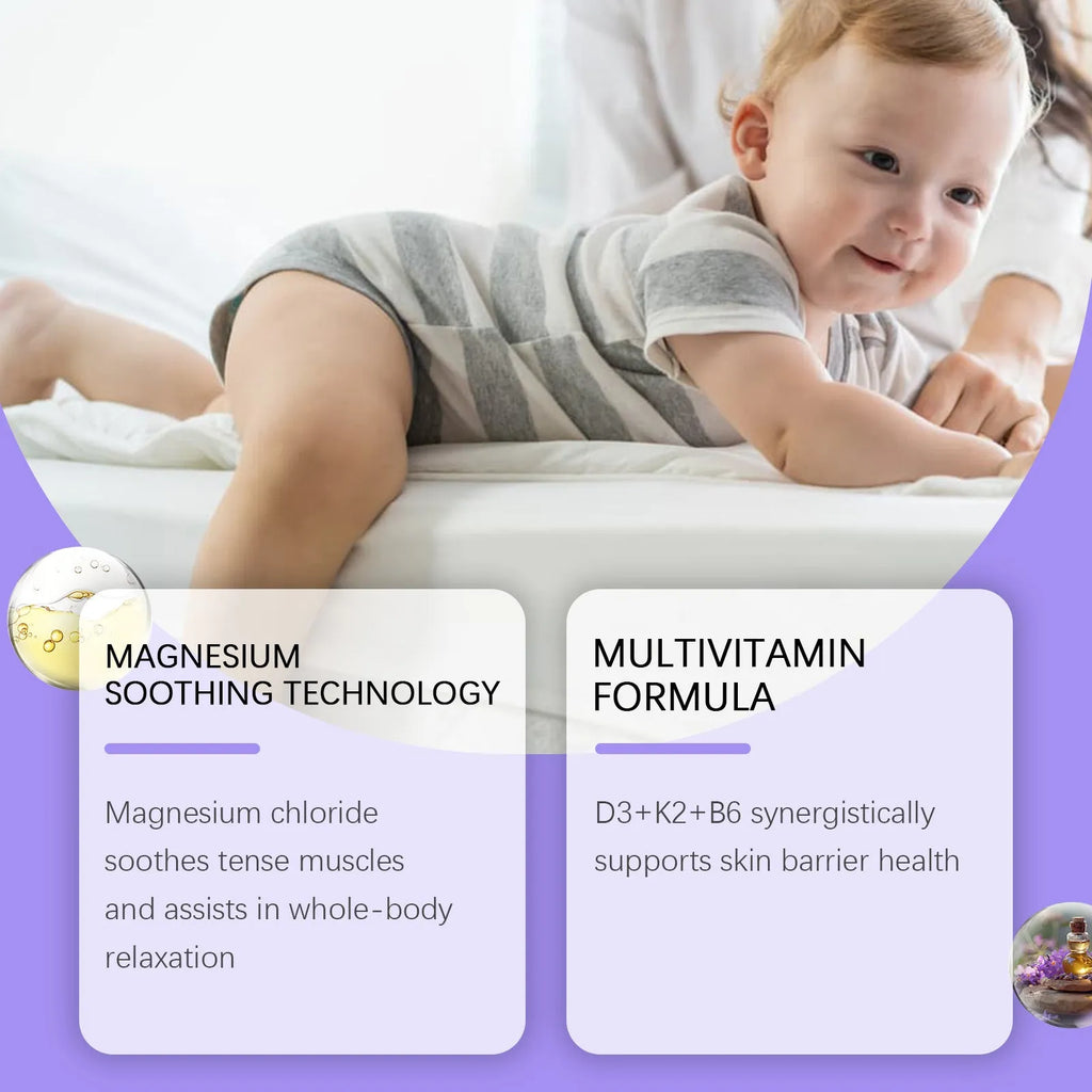 114g jar of 4-in-1 magnesium cream for children with vitamins D3, K2 and B6