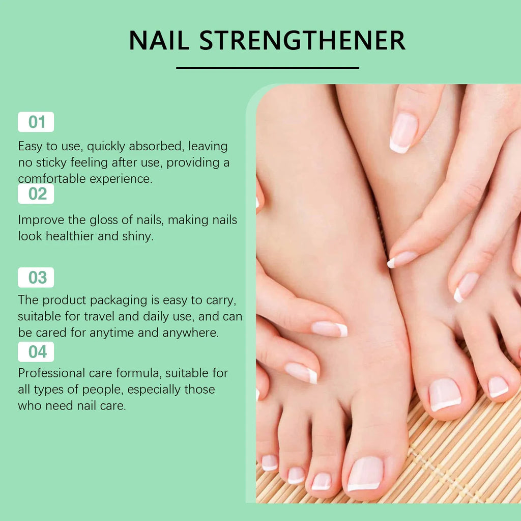 30ml bottle of clear nail nursing solution for daily gentle cleaning