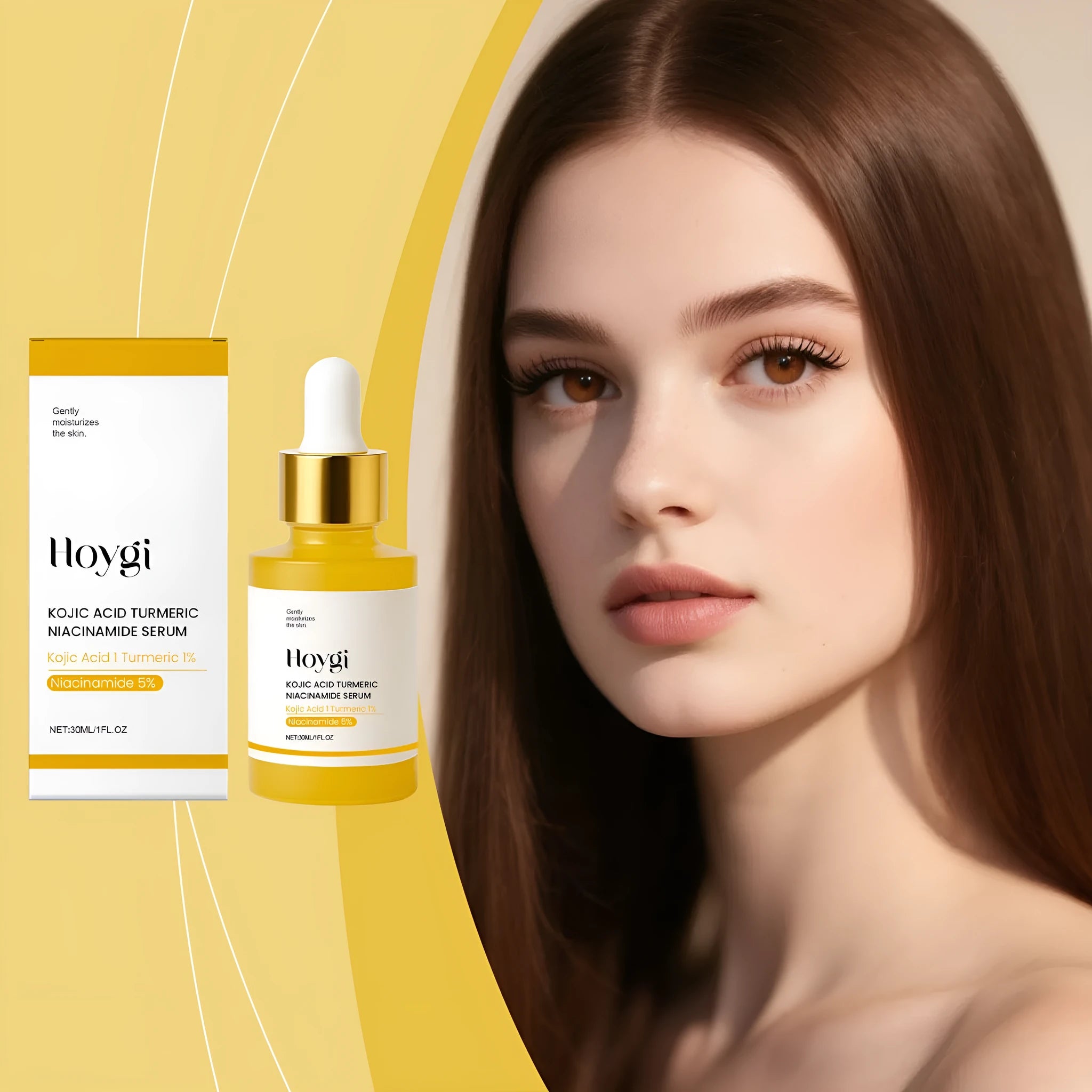 30ml bottle of skin moisturising lotion for face, packing size 3.3x3.3x8.6cm