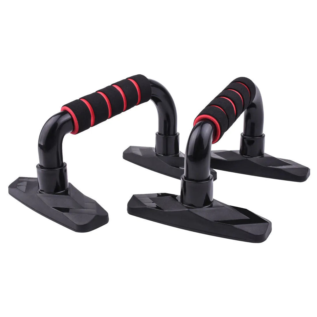 I-shaped push up bar exercise equipment set with PP sponge padding in choice of colours