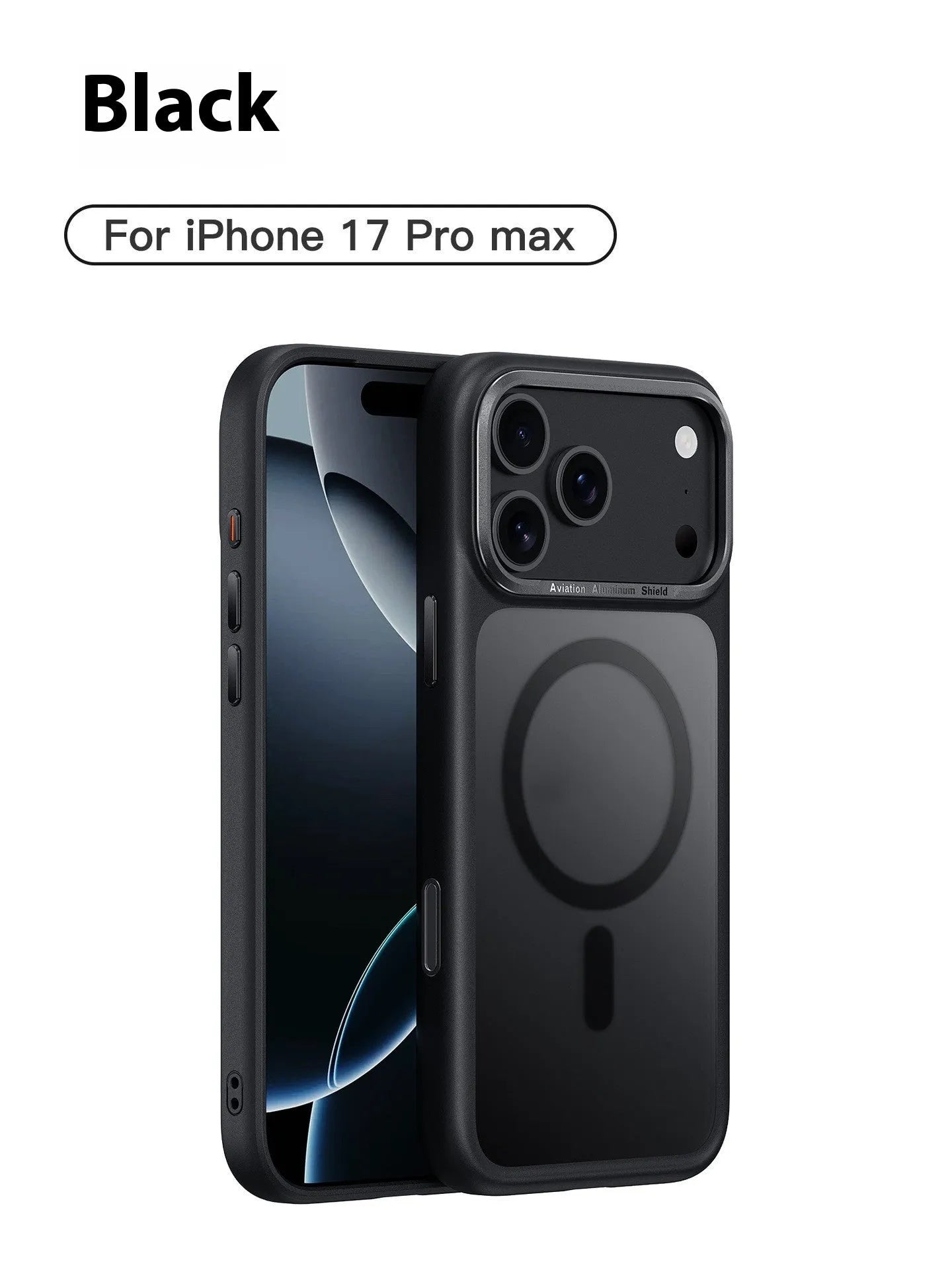 Frosted magnetic phone case for IPhone 17 series in multiple colour options showing anti-fingerprint surface