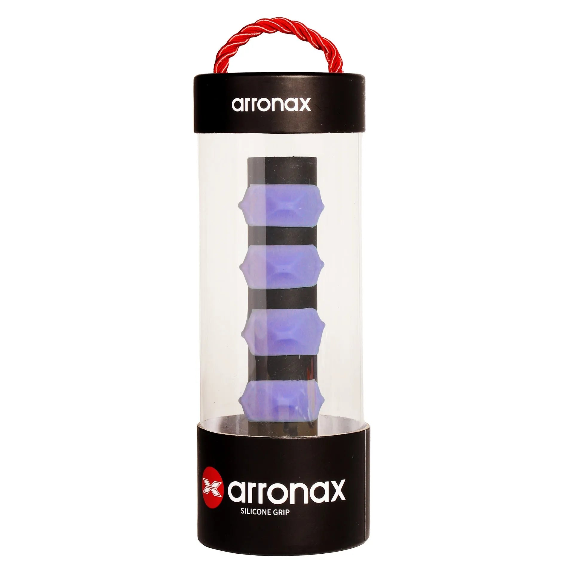 Silicone hand rubber buckle for tennis racket grip in multiple colours.