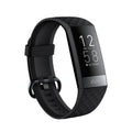 Y6 Black smart bracelet for blood pressure and ECG monitoring on a wrist, showing 1.1-inch screen.
