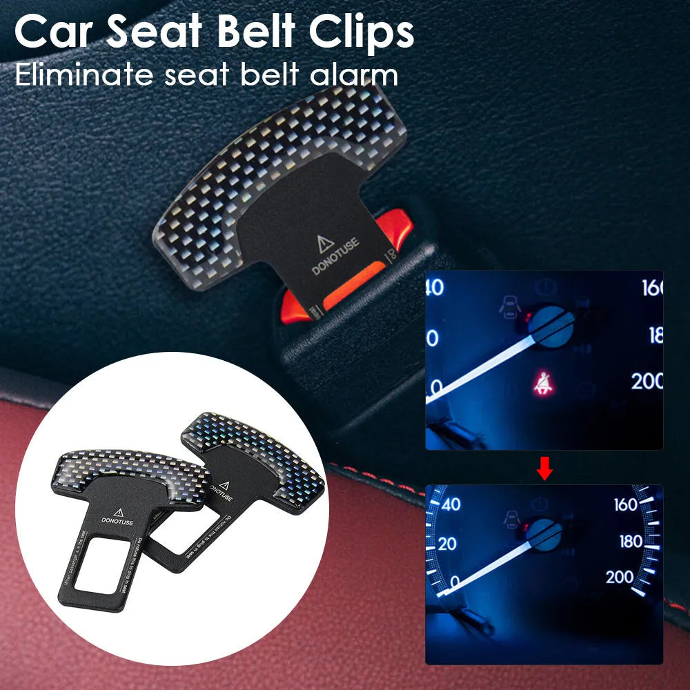 Aluminium alloy keychain bottle opener with frosted carbon fibre finish on a 2.1cm lock tongue buckle.