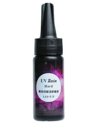 UV dryer lamp for DIY jewellery curing with transparent lid and 8 UV LED lights