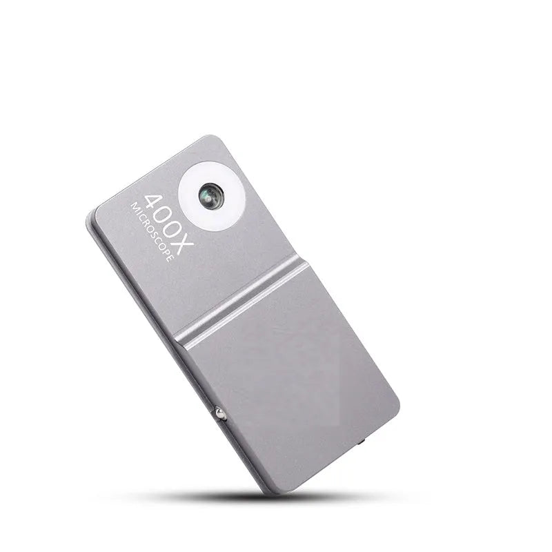 Black silver aluminium alloy mobile phone microscope lens with protective case for iPhone compatibility