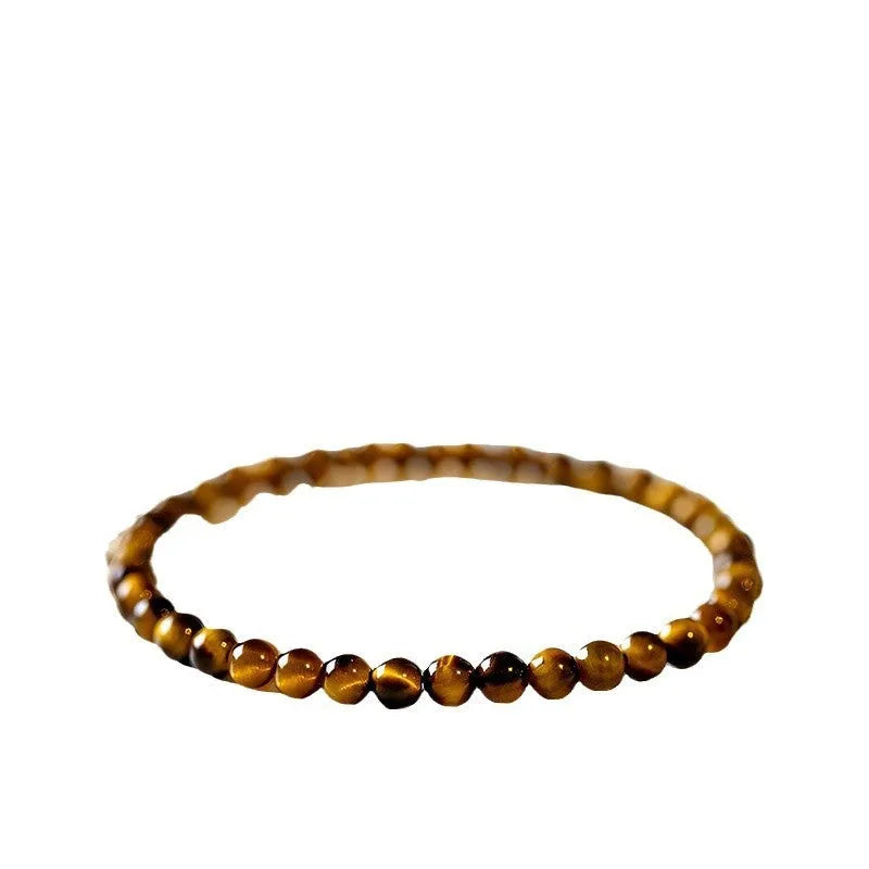New Chinese style tigereye bracelet with geometric beads in three size options
