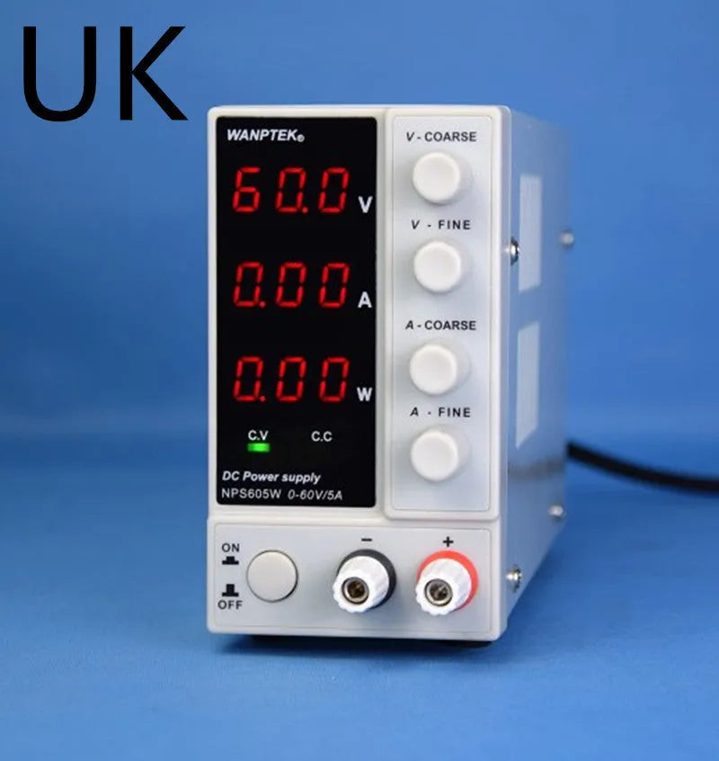 White NPS605W adjustable DC laboratory bench power supply for mobile phone and notebook repair