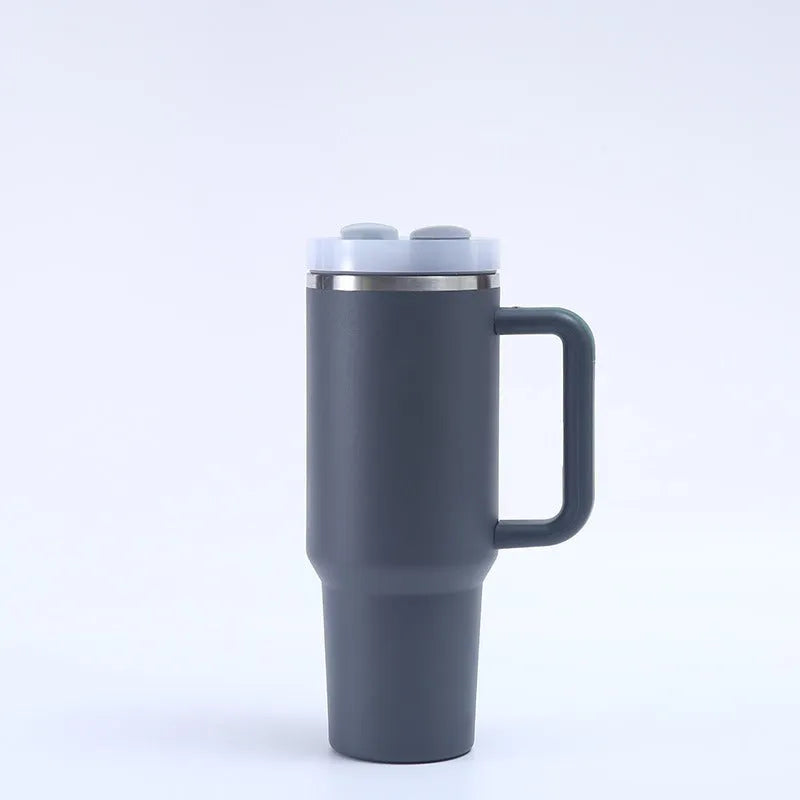 304 stainless steel vacuum cup 40oz second generation in black with double-wall insulation