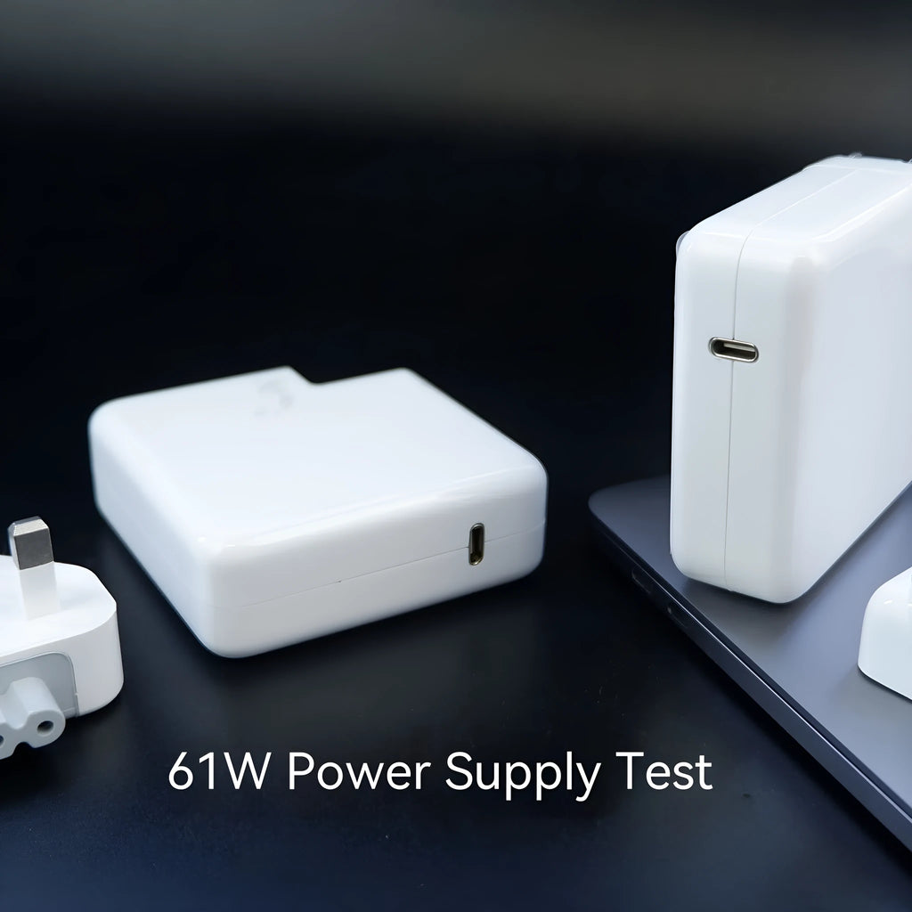 Laptop power adapter with multiple wattage options and international plug formats