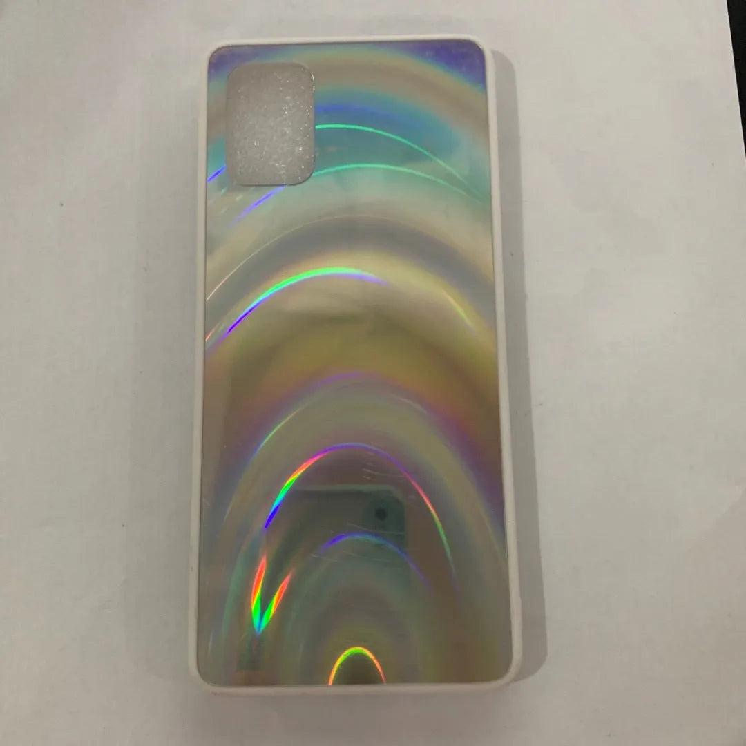 Marble pattern shockproof silicone phone case for Samsung models in multiple colours.