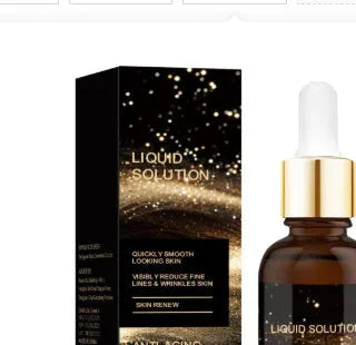 30ml facial moisturising solution bottle with hyaluronic acid and glycerin formula