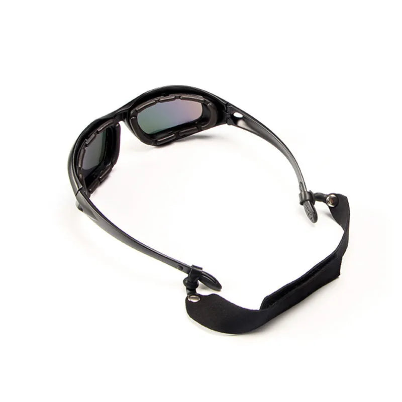 Polarised tactical sunglasses with sports frame for outdoor cycling and enhanced night vision