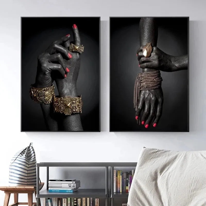 Frameless canvas painting poster modern decoration landscape print for bedroom living room