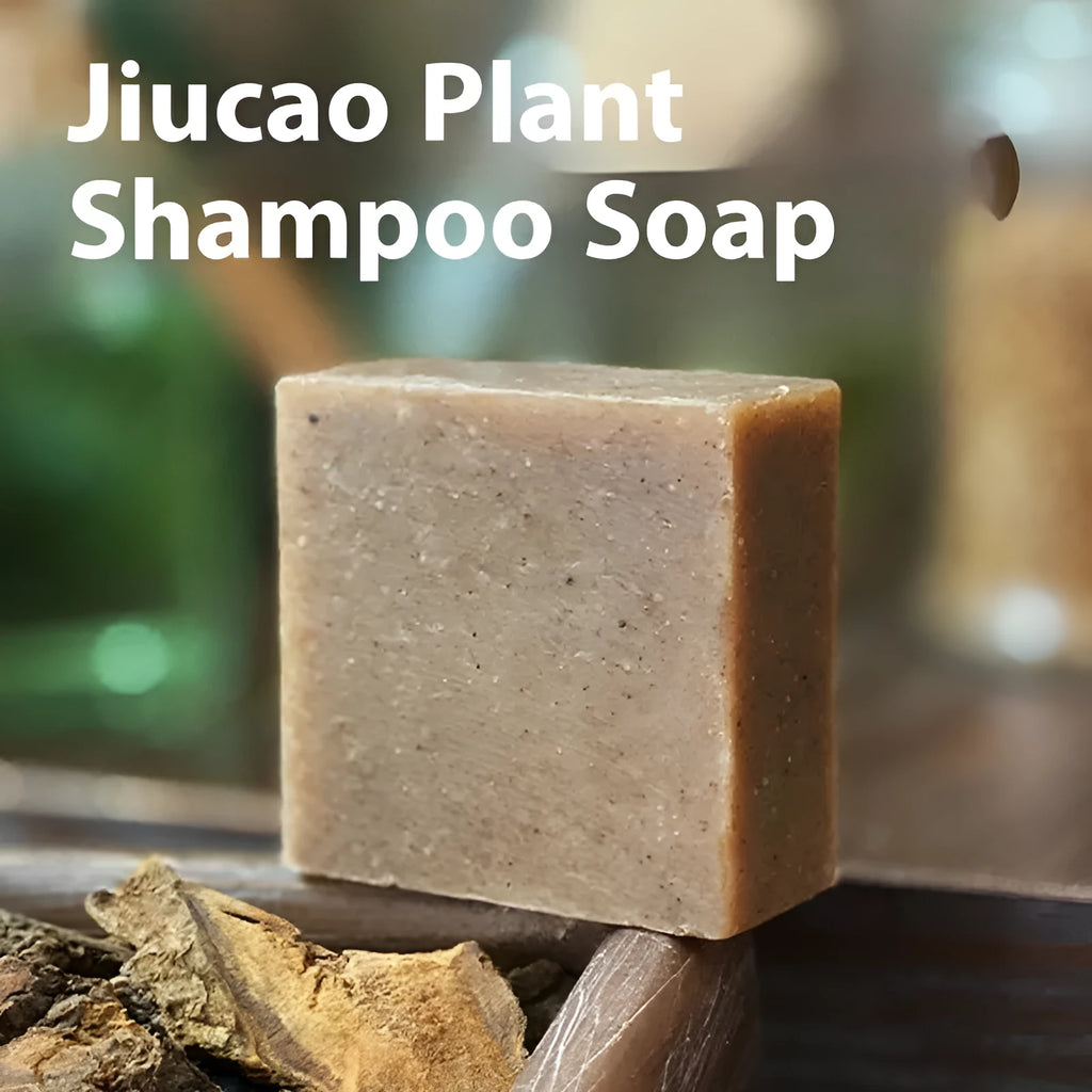 Nine Grass Cold Process Shampoo Soap 72g solid bar without silicone or added oils