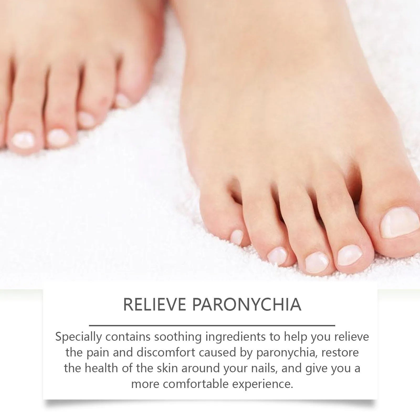 30ml bottle of clear nail nursing solution for daily gentle cleaning