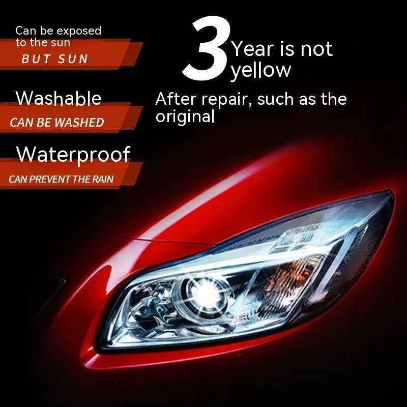 100ml bottle of car headlight renovation repairing liquid for plastic lens restoration