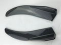 Carbon fibre front and rear vehicle deflectors for General Motors cars with screw fixation