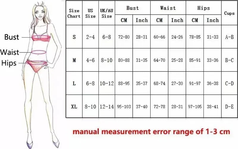 Black one-piece bikini swimsuit for women on a mannequin, showing the front design.