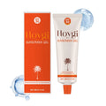 88g tube of moisturising sunscreen gel with coconut oil and vitamin E
