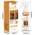 Pet hair fluffy conditioning spray 100ml anti-static anti-knotting odour remover for dogs and cats