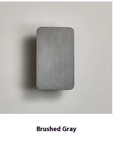 Minimalist Nordic style wall lamp with LED light source in modern design
