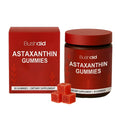 Container of astaxanthin dietary supplement gummies with vitamin C and zinc