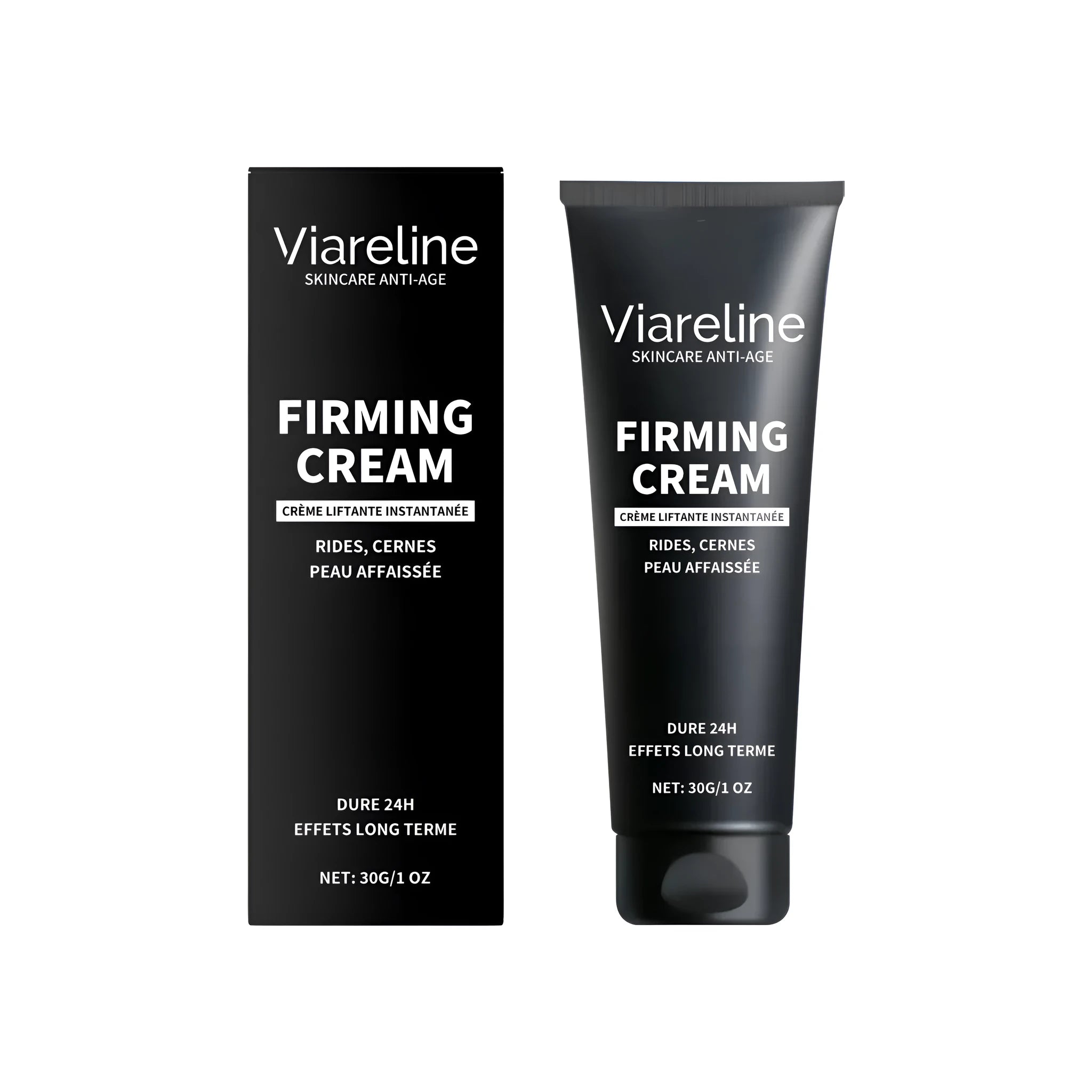 A 30g pot of anti-wrinkle firming cream with hyaluronic acid and vitamin E.