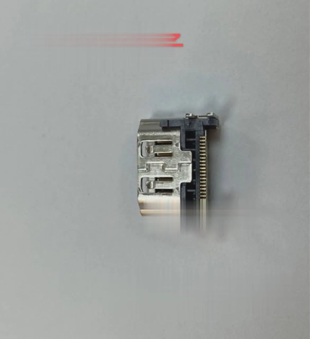 Silver HDMI host interface socket for computer gaming accessories port replacement