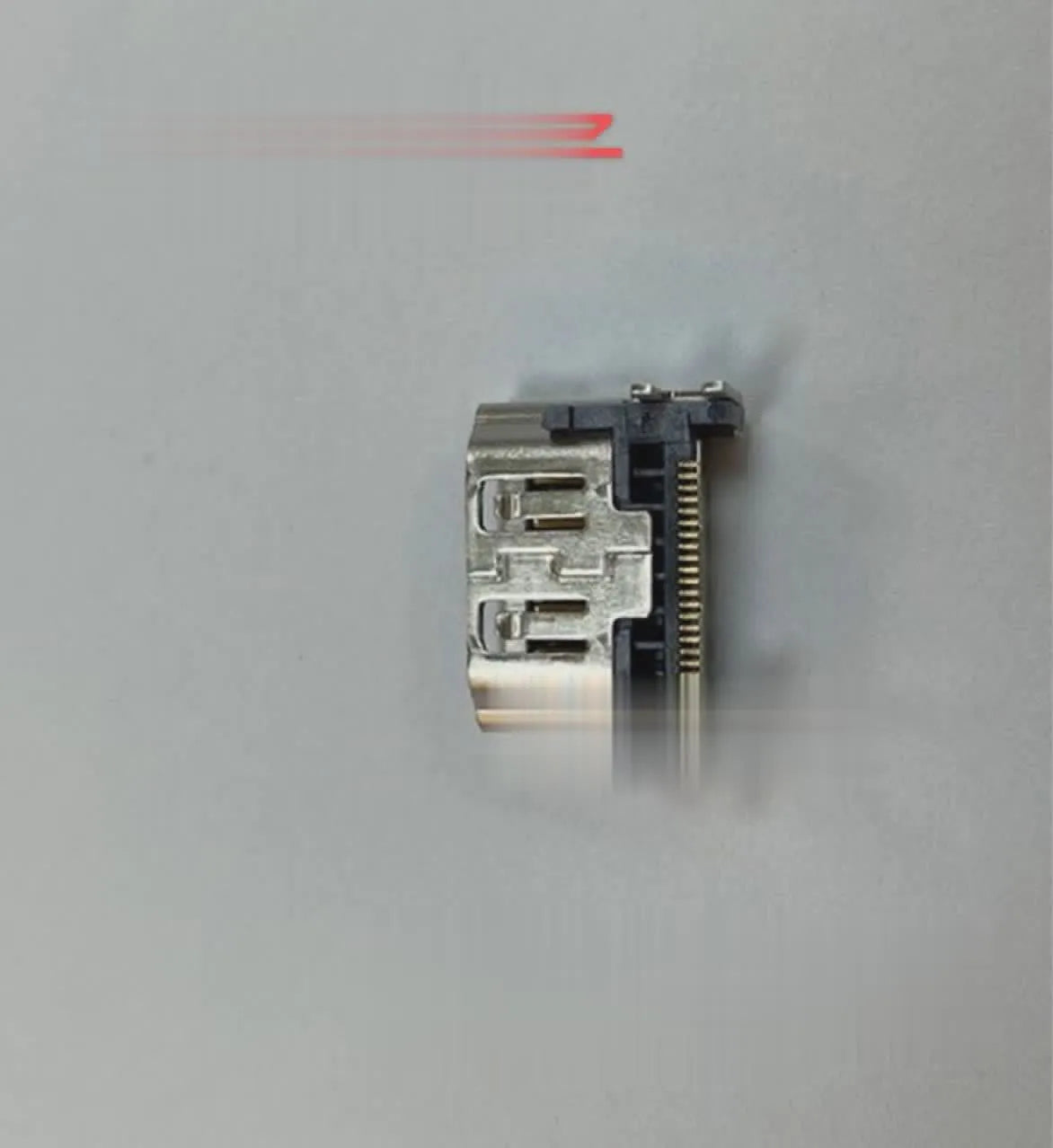 Silver HDMI host interface socket for computer gaming accessories port replacement