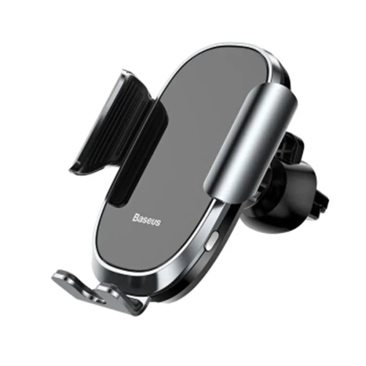 Universal smart car bracket phone mount with adjustable clamp showing dashboard and windscreen mounting options