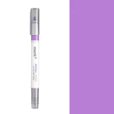 Pastel coloured chisel-tip highlighter pen with a 13cm plastic barrel shown in muted shades.